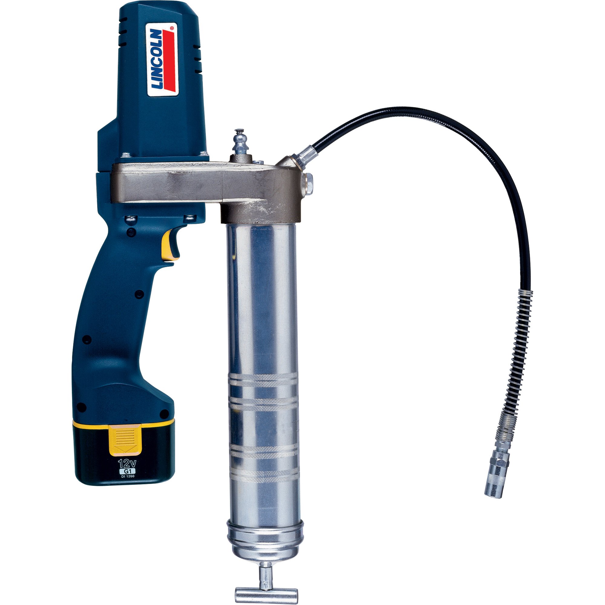 Lincoln PowerLuber Cordless Grease Gun Kit — 12V, 6000 PSI, 1 Battery, Model# 1242